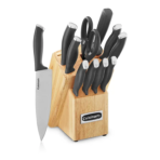 Cuisinart - ColorPro Collection 12-Piece Cutlery Set - Black