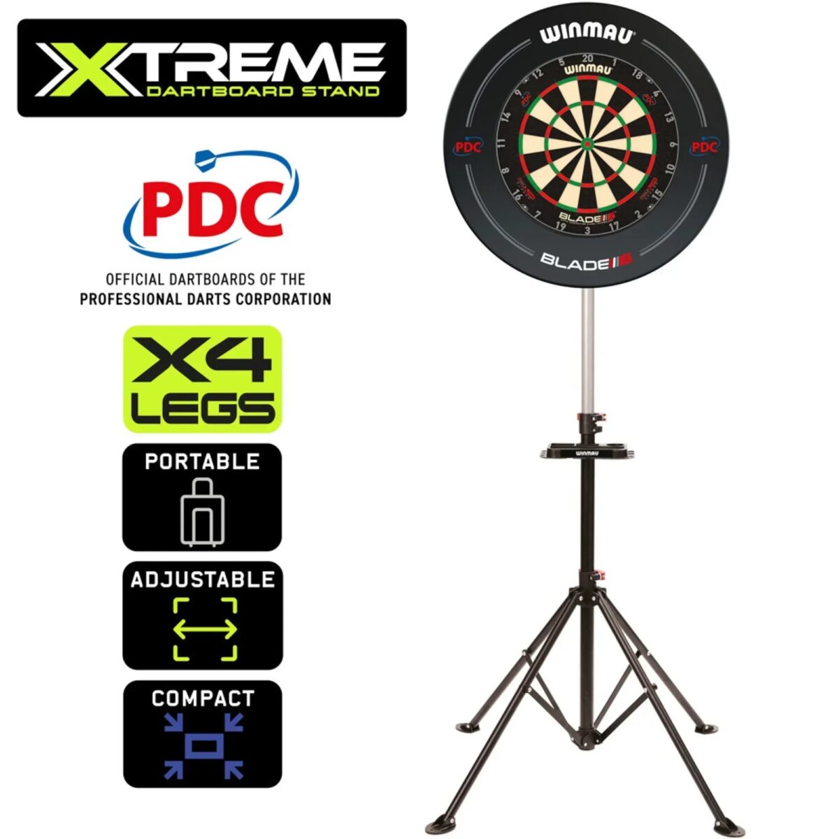 Winmau Xtreme Dartboard Stand 2