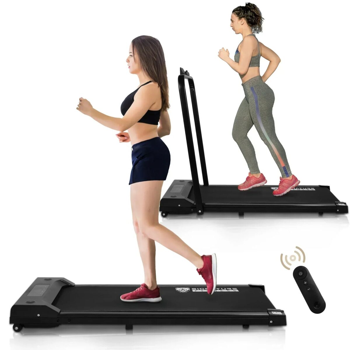 2 in 1 Under Desk Treadmill Compact & Small Treadmill for Home and  Office