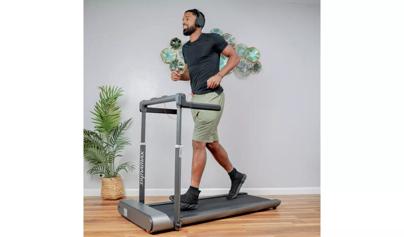 Dynamax RunningPad Folding Treadmill – Compact, Space-Saving Home Fitness Equipment