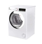 Hoover H-Dry 300 HLEC9TCE 9kg Freestanding Condenser Tumble Dryer – White/Chrome Door, Wi-Fi Connected