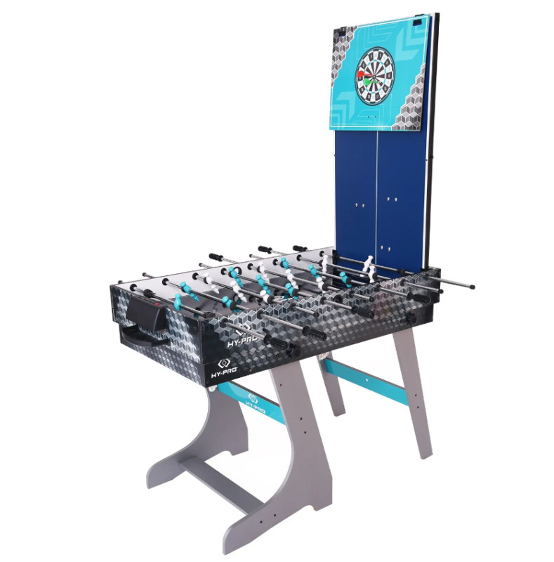 HY-PRO 8-in-1 Folding Combo Game Table (Football, Table Tennis, Pool, Hockey, Archery, Darts, Bean Bag Toss, Basketball)