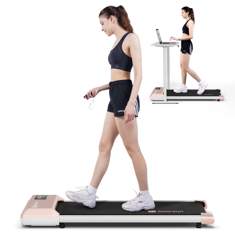 Mini Smart Under-Desk Treadmill with Training Courses, Ideal for Home Office Walking