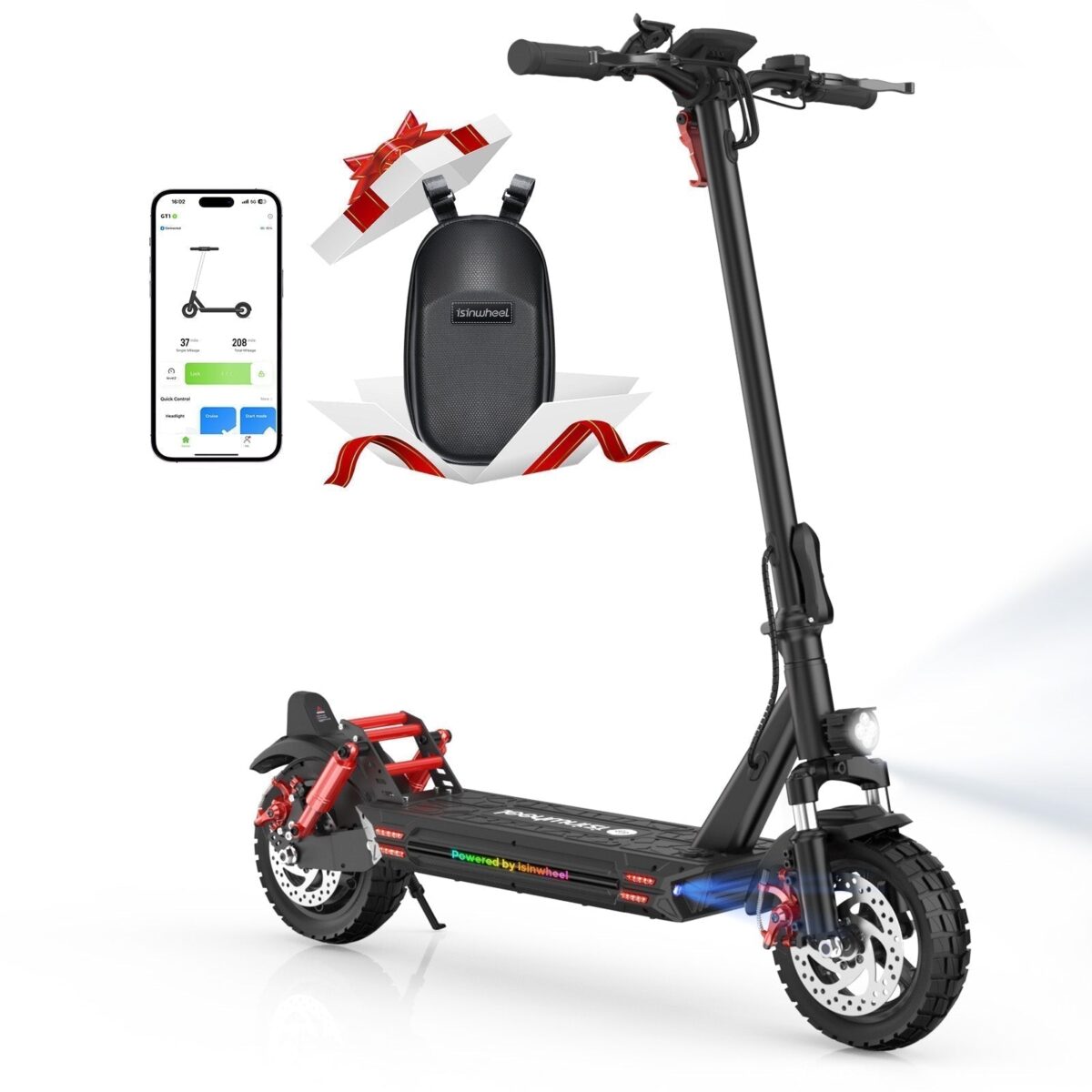 isinwheel® GT1 Off Road Electric Scooter 800W (New)