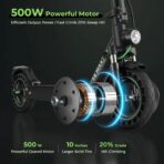 isinwheel® S9Max Electric Scooter for Adults 500W (New)