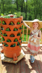 Garden Tower 2™, 50-Plant Composting Vertical Garden Planter (New)