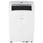 Hisense 8000-BTU Portable Air Conditioner, WiFi, Double Hose, Reconditioned (New)