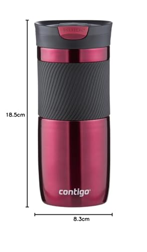 Contigo Byron Snapseal Mug | Leakproof, Stainless Steel, 470ml (New)