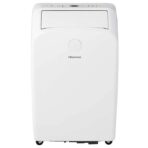 Hisense 8000-BTU Portable Air Conditioner, WiFi, Double Hose, Reconditioned (New)