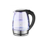 1.7L Electric Kettle: BPA-Free, Glass Boiler, Auto Shut-Off, LED Light (New)