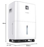 30L/Day Dehumidifier with Digital Display & 24H Timer (New)