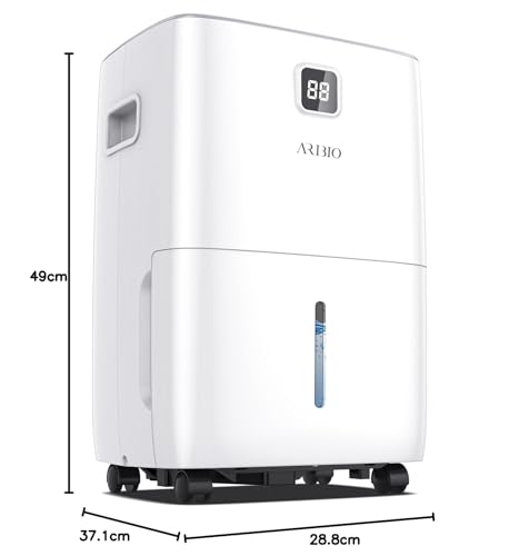 30L/Day Dehumidifier with Digital Display & 24H Timer (New)