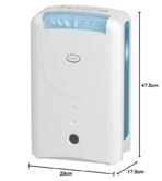 EcoAir DD1 Classic MK6 Desiccant Dehumidifier: 7.5L/Day, Quiet, Timer (New)