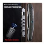 GUHKPFIX Biometric Smart Door Lock, WiFi, App Control, Fingerprint, IC Card, Q8-Gray. (New)