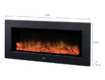 Dimplex SP16E Optiflame Electric Linear Wall Fire, 2kW, Remote (New)