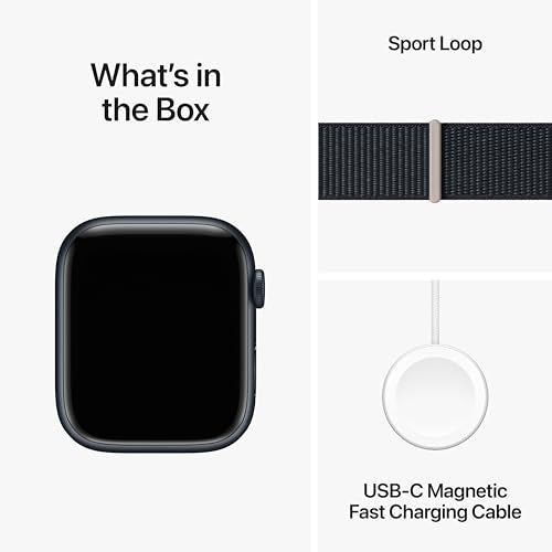 Apple Watch Series 9 45mm GPS + Cellular with Midnight Case (New)