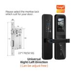 diacyxwf Tuya WiFi Smart Door Lock w/ Biometric Fingerprint (New)