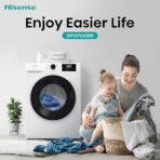 Hisense WF1G7021BW 7KG Front Load Washer, 1200 RPM, Inverter, White (New)