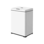 GBEVAUEIO 30L Sensor Recycling Bin, Intelligent Trash Can with Lid, White. (New)