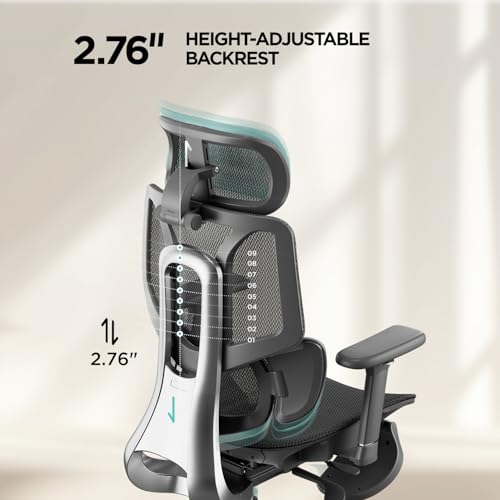 Hbada E3 Air Ergonomic Office Chair, Big & Tall, 3D Adjustable, Black. (New)