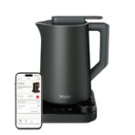 Haier Series 7 Smart Kettle, 1.3L, Temperature Control, LCD, 6 Programs, 3000W, Grey. (New)