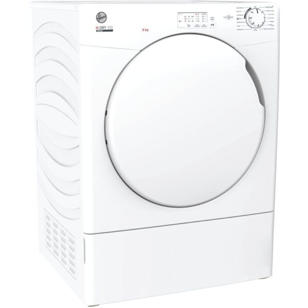 Hoover HLEV9LF 9Kg Vented Tumble Dryer in White Sensor NFC C Rated (New)