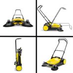 Kärcher S 6 Twin Floor Sweeper: 33.9" Width, 10 Gallon Capacity, 32,300 Sq Ft/Hour. (New)