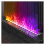 BGFYUSF 3D Electric Fireplace: 150cm, Remote, 7 Color Flame, Overheating Protection. (New)