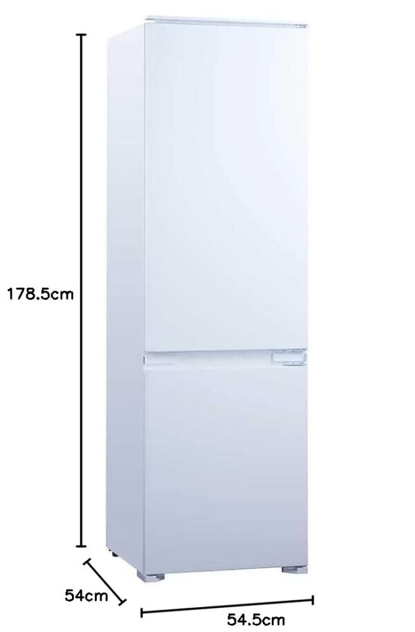 Cookology CBIFF70302 70/30 Built-in Fridge Freezer, Frost Free, White (New)