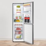 Fridgemaster MC55251DEB Fridge Freezer: 256L, Frost Free, Water Dispenser (New)