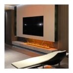 BGFYUSF 3D Electric Fireplace: 150cm, Remote, 7 Color Flame, Overheating Protection. (New)