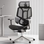 Hbada E3 Air Ergonomic Office Chair, Big & Tall, 3D Adjustable, Black. (New)