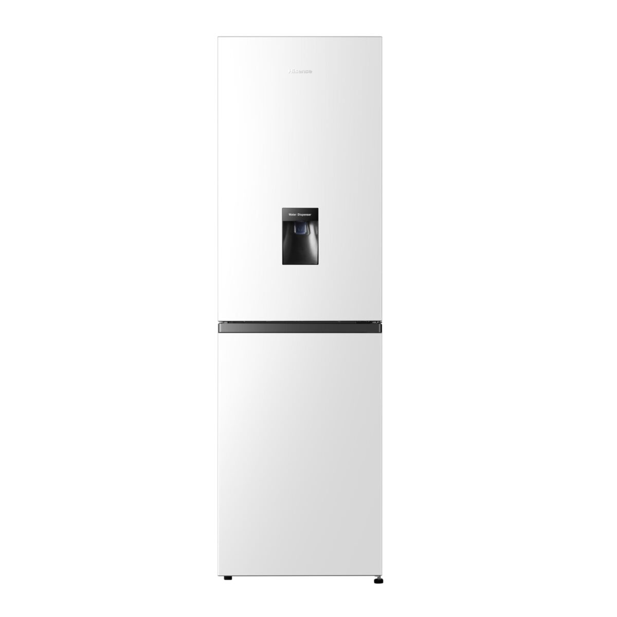 Hisense RB327N4WWE 55cm Fridge Freezer, 251L, No Frost, Water Dispenser (New)