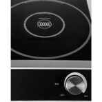 Buffalo 3kW Induction Hob, 26 Power Settings, Energy-Saving, Black Ceramic Glass (New)