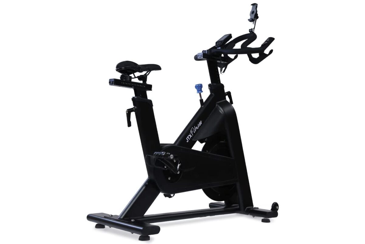 JTX Cyclo Studio V5: Bluetooth Exercise Bike, Magnetic Resistance, 135kg Capacity. (New)