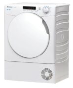 Candy CSEC9DF80 9kg Condenser Tumble Dryer, Sensor Dry, Smart, 14 Programs, White (New)