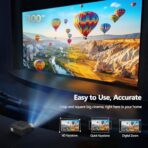 4K Smart Projector with 5G WiFi, Bluetooth & Auto Keystone (New)