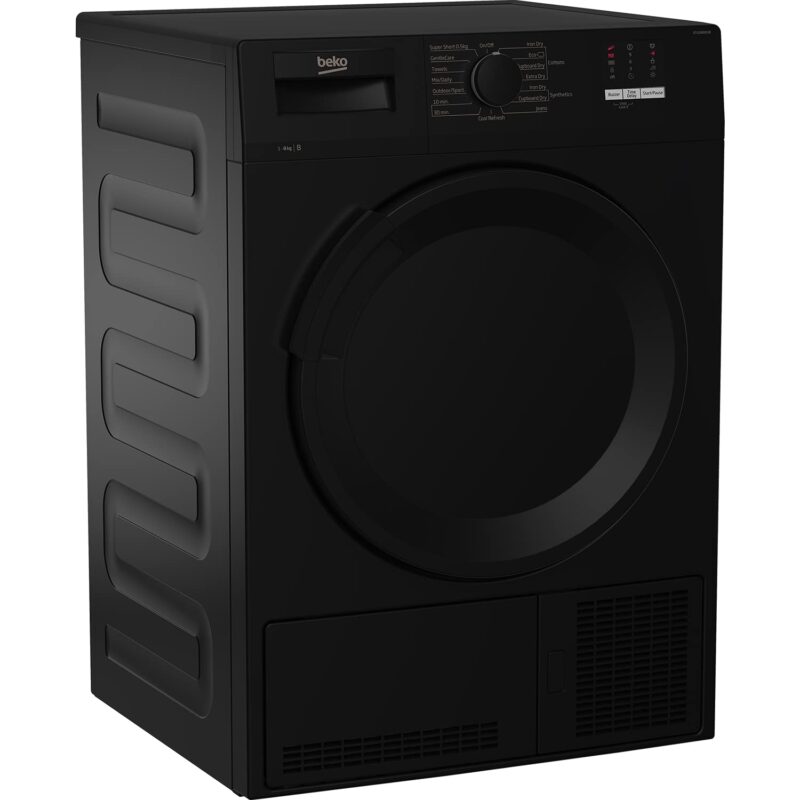 Beko DTLCE80051B Freestanding 8kg Condenser Tumble Dryer - Black (New)