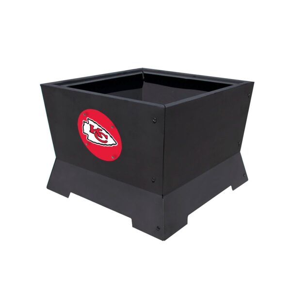 Blue Sky Kansas City Chiefs Fire Pit: Smokeless, 22x16, 2 Medallions. (New)