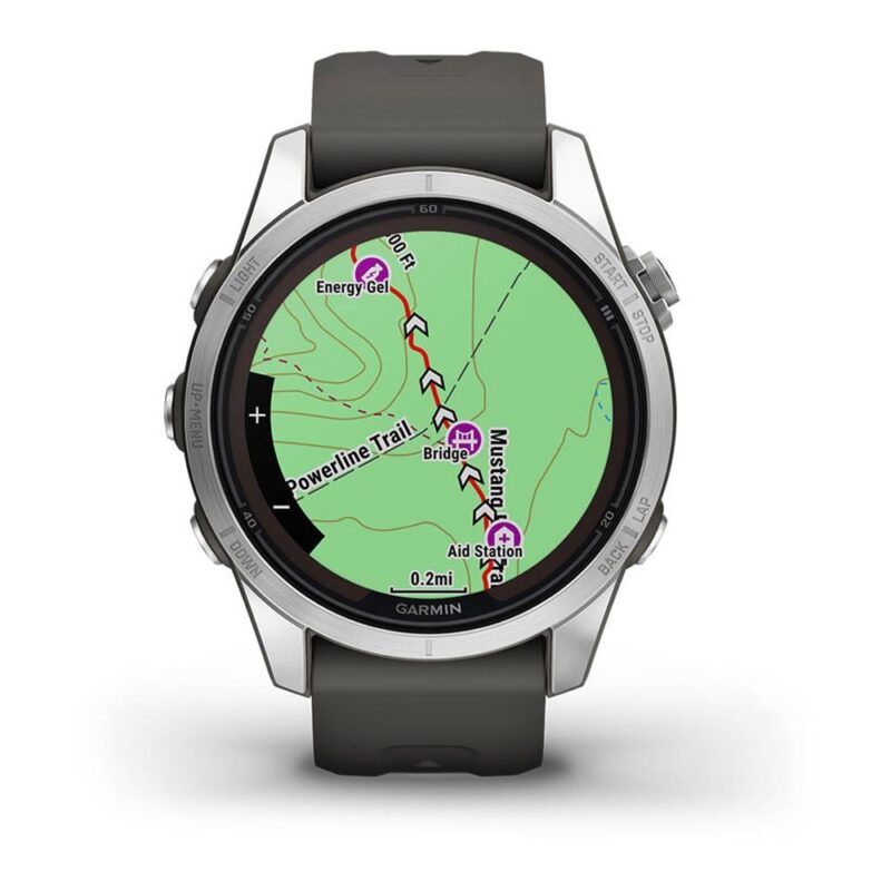 Garmin fēnix 7S PRO SOLAR, Multisport GPS, Solar Charging, Graphite (New)