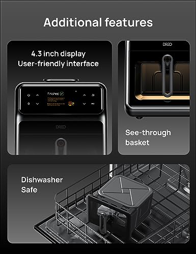 Dreo ChefMaker Combi Fryer: Smart Air Fryer with 3 Cooking Modes (New)