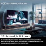 Hisense 55'' 144Hz Mini-LED Smart TV 55U7NQTUK, Dolby Vision, 2024 (New)