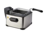 HomeTronix 2000W 5L Litre Stainless Steel Deep Fat Fryer Chip Pan View Window (New)