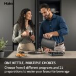 Haier Series 7 Smart Kettle, 1.3L, Temperature Control, LCD, 6 Programs, 3000W, Grey. (New)