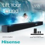 Hisense AX5125H 5.1.2Ch Sound Bar, 500W, Dolby Atmos, Bluetooth (New)