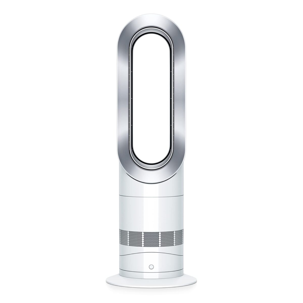 Dyson - Dyson AM09 Blade-less Hot or Cold Tower Fan White/Silver - 2 Year Warranty (New)