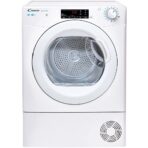 Candy CSOEC10TG 10kg Condenser Tumble Dryer, Sensor Dry, WiFi, White/White Door (New)