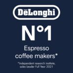 De'Longhi Magnifica S Espresso Machine, Milk Frother, Soft-Touch Panel, Black (New)