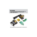 DEWALT 12V MAX Green Line Laser, 360° 3-Way, Cordless, Rechargeable (DW089LG) (New)