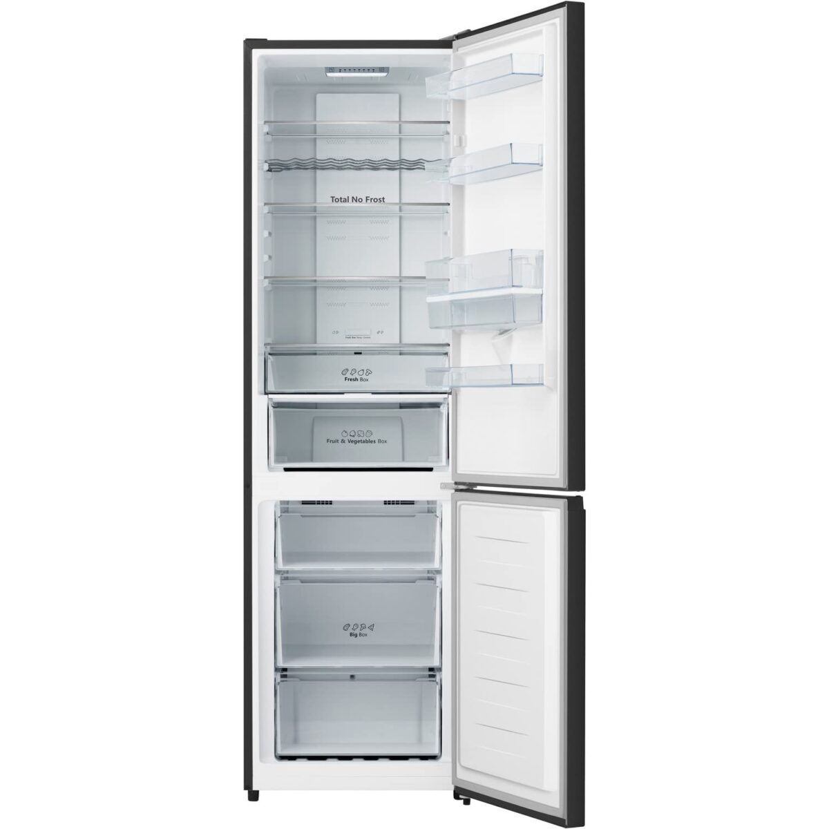 Hisense 336 Litre 60/40 Freestanding Fridge Freezer - Black (New)